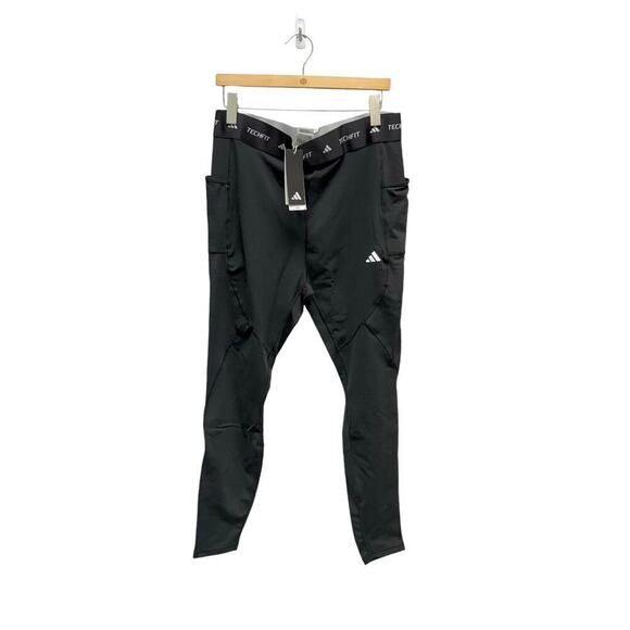 NWT‎ adidas Techfit Cold RDY Full Length Leggings Black Women’s Size 2XL - Picture 3 of 10